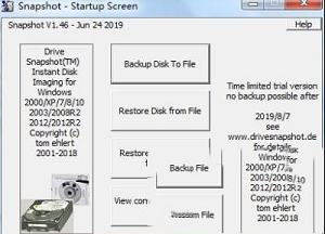 Drive SnapShot pro绿色破解版