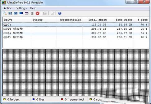 UltraDefrag9中文绿色版