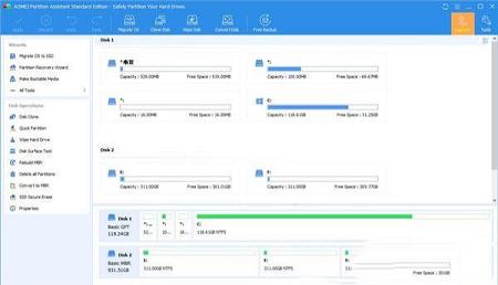 AOMEI Partition Assistant破解版