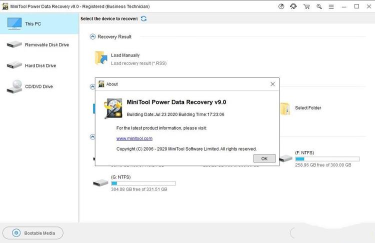 MiniTool Power Data Recovery绿色版