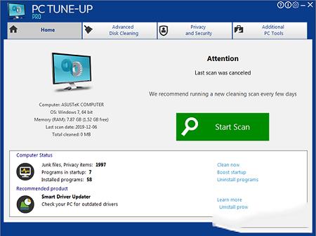 PC Tune-Up Pro破解版