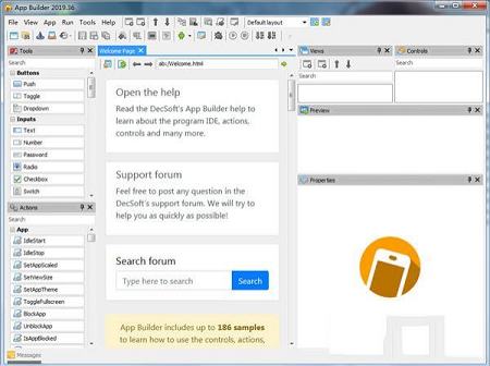 APP Builder 2019破解版,APP Builder 2019(web可视化开发工具)破解版