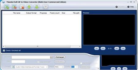 ThunderSoft GIF to Video Converter