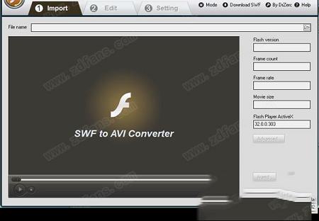 iPixSoft SWF to AVI Converter