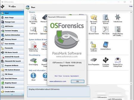 PassMark OSForensicss Pro破解版下载 v7.1(附破解补丁)