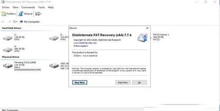 DiskInternals FAT Recovery破解版