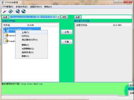 FTP文件管理绿色版