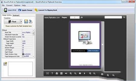 Boxoft ePub to Flipbook免费版