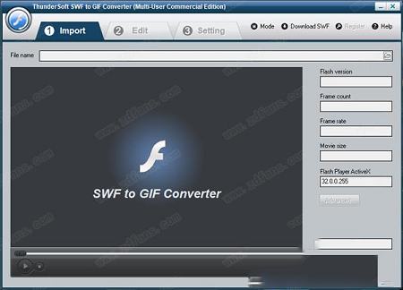 ThunderSoft SWF to GIF Converter破解版