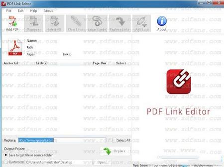 PDF Link Editor