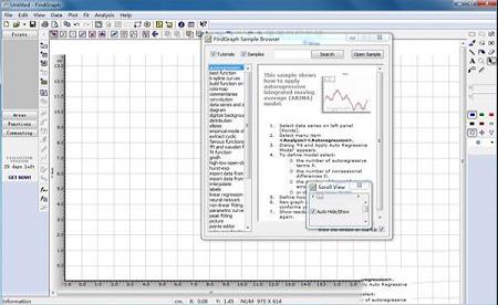 FindGraph(XY轴2D坐标图绘制软件)