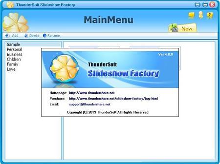 ThunderSoft Slideshow Factory