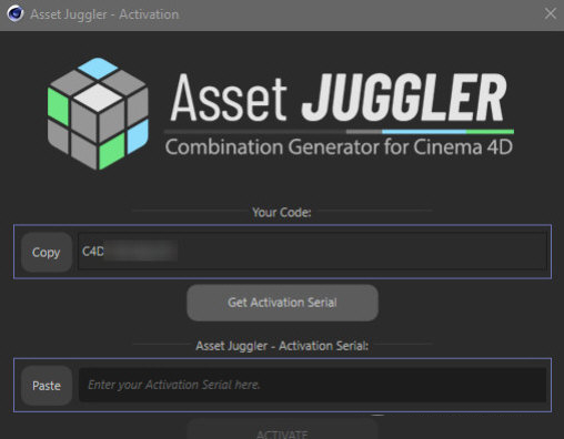 Asset Juggler For Cinema 4D