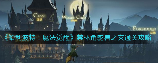 哈利波特：魔法觉醒禁林角鸵兽之灾怎么过？哈利波特：魔法觉醒禁林角鸵兽之灾通关攻略