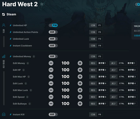 血战西部2Steam修改器