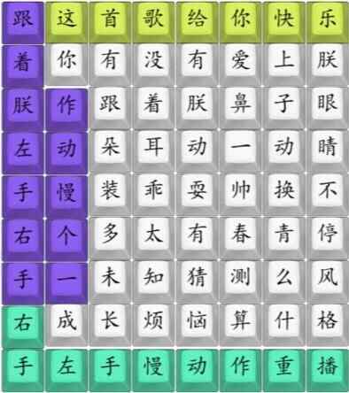 汉字找茬王四郞版青春修炼手册攻略 四郞青春手册怎么过图片2